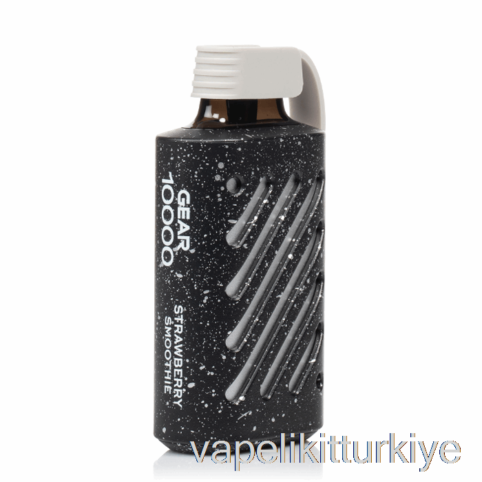 Vape Elektronik Sigara Vozol Dişli 10000 Tek Kullanımlık çilekli Smoothie